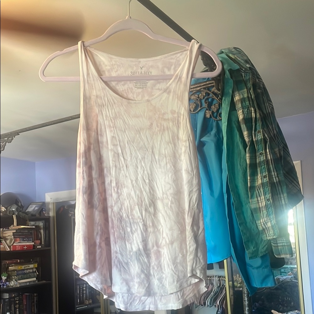 Soft & Sexy Subtle Tie-Dye Tank Top